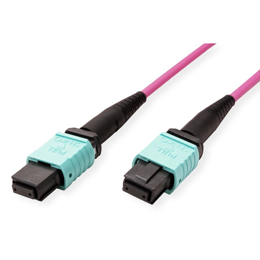 VALUE Câble MPO Trunk 50/125µm OM4, MPO / MPO, violet, 5 m