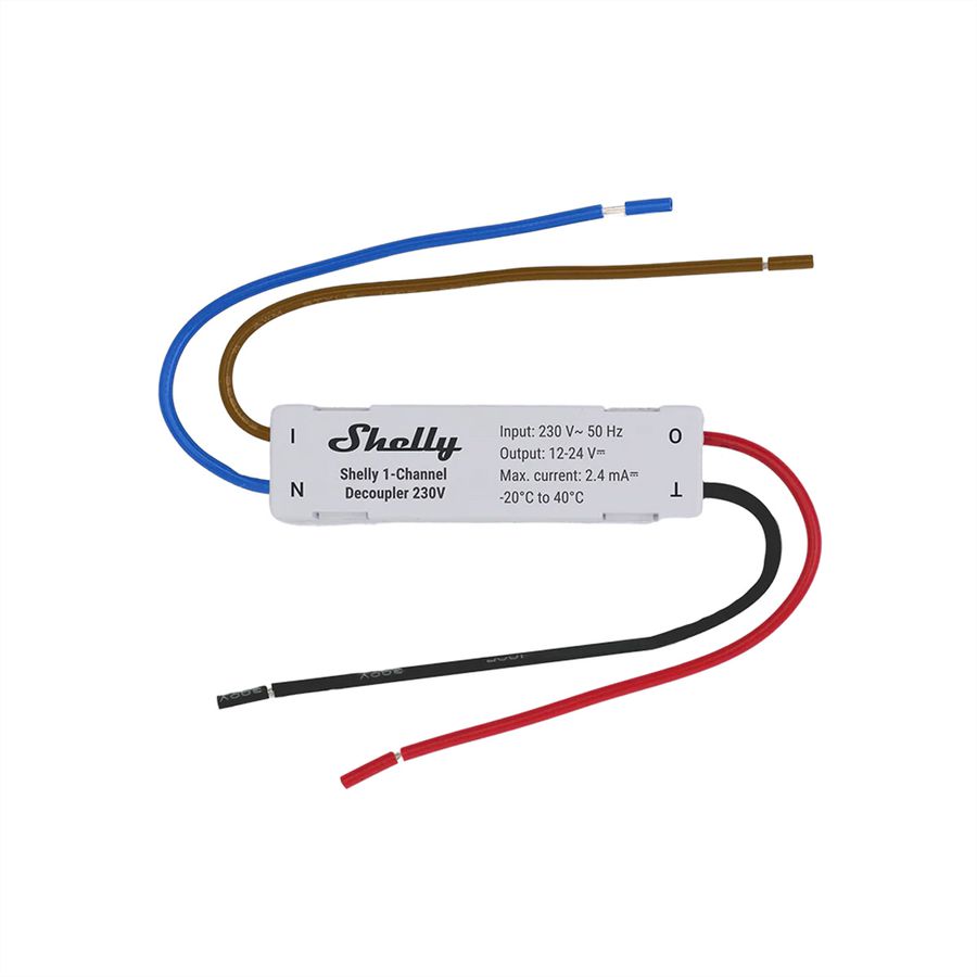 Shelly Signalkonverter 1 Channel, 230V