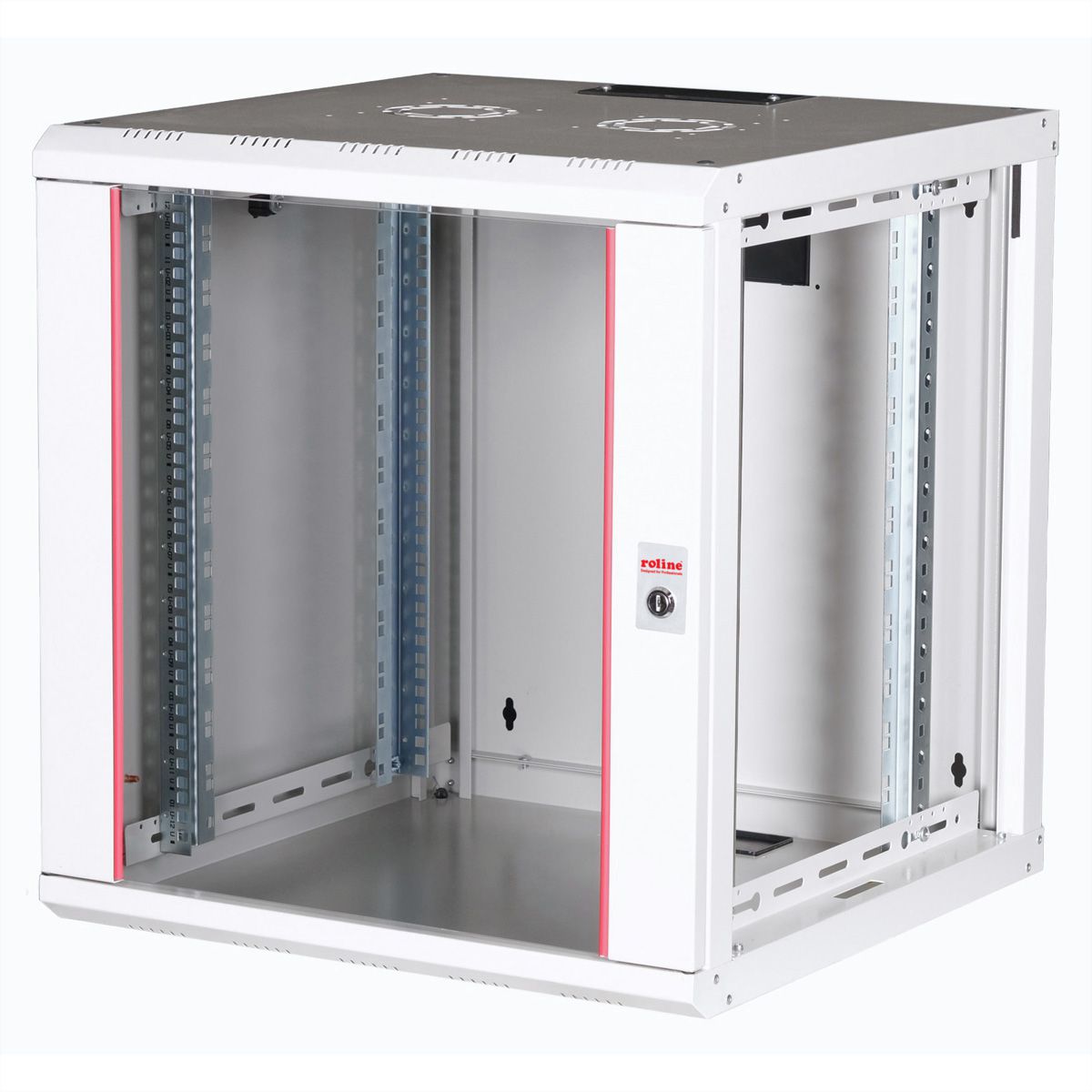 ROLINE 19-Zoll Wandgehäuse Pro 12 HE, 600x600 BxT grau