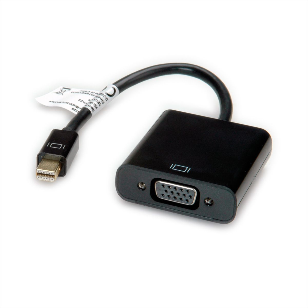 VALUE Adaptateur Mini DisplayPort-VGA, MiniDP M - VGA F