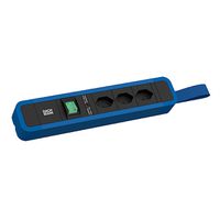 BACHMANN PRIMO 2 3xCH 90° 1xinterrupteur avec boucle 2m T12 RAL5010
