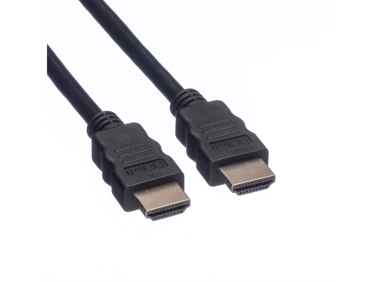 VALUE 4K HDMI Ultra HD Kabel mit Ethernet, ST/ST, schwarz, 1,5 m