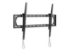 VALUE Support mural TV, distance murale de 80 mm, inclinable, 60–120 pouces, jusqu'à 120 kg