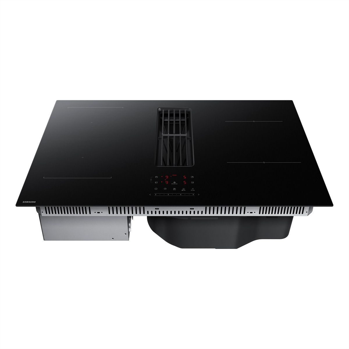 Samsung Kochfeld mit integriertem Dunstabzug 80 cm, FlexZone, 720m³/h,  A+