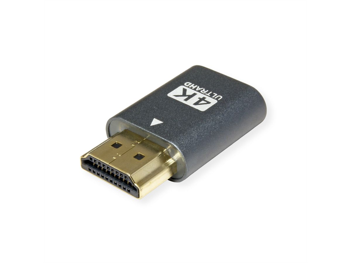 VALUE Adaptateur Display, émulateur HDMI virtuel (EDID), 4K