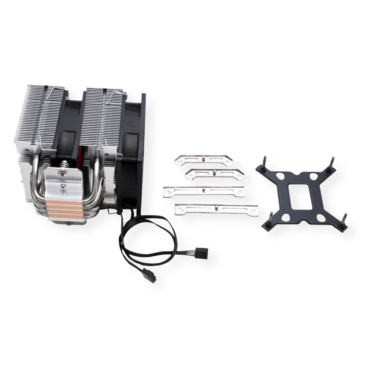 Xilence M504D AMD et Intel Ventirad, 2x 92mm PWM Ventilateur, 180W TDP