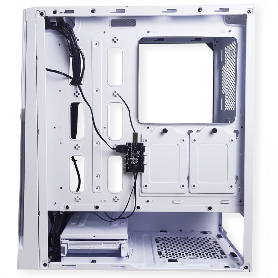 Xilence Xilent Blade X512.W.RGB Gaming Boîtier PC, RGB ATX Midi