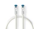 Nedis Patchkabel Cat.6A S/FTP, weiss, 3.0m