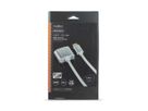 Nedis DVI zu HDMI, ST/ST, silber, 2 m