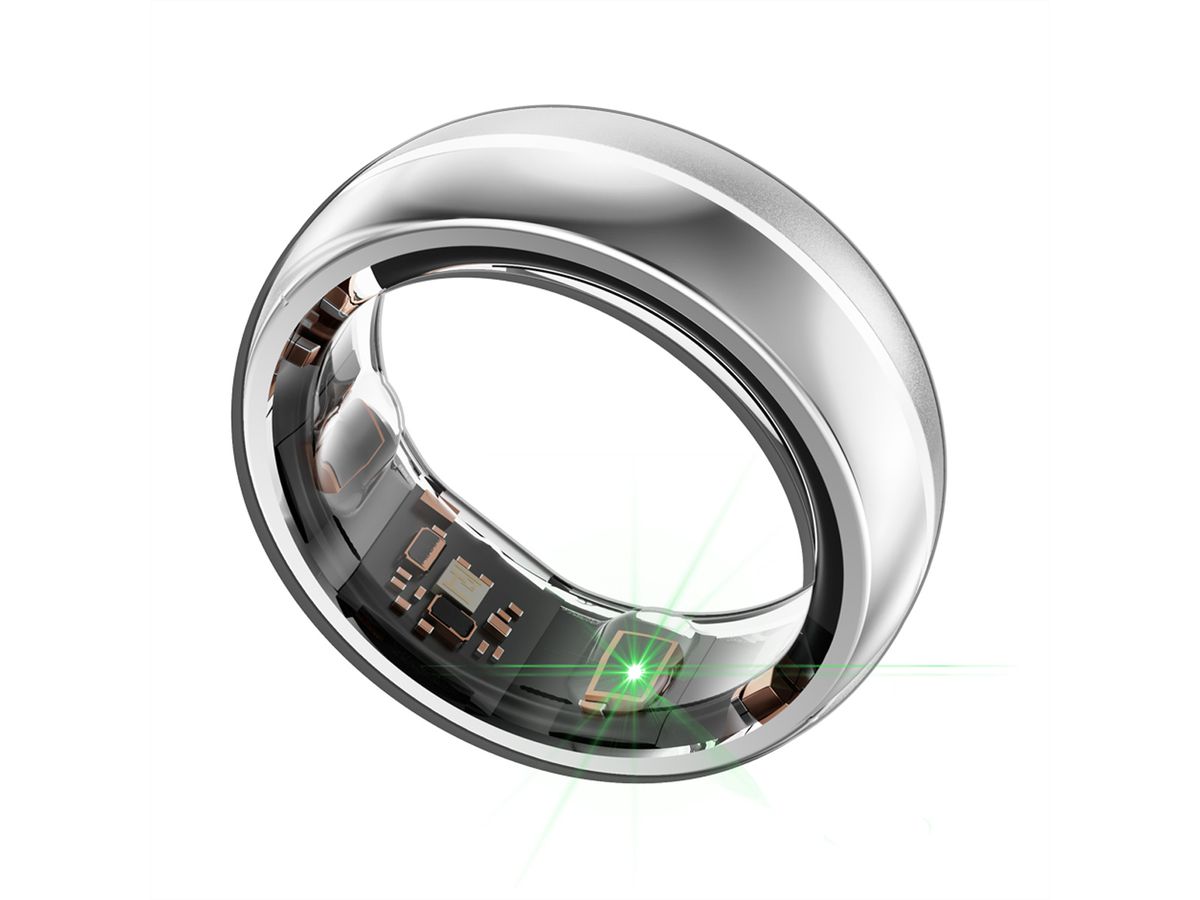 MYnextRING Smart Ring argent, Taille 10