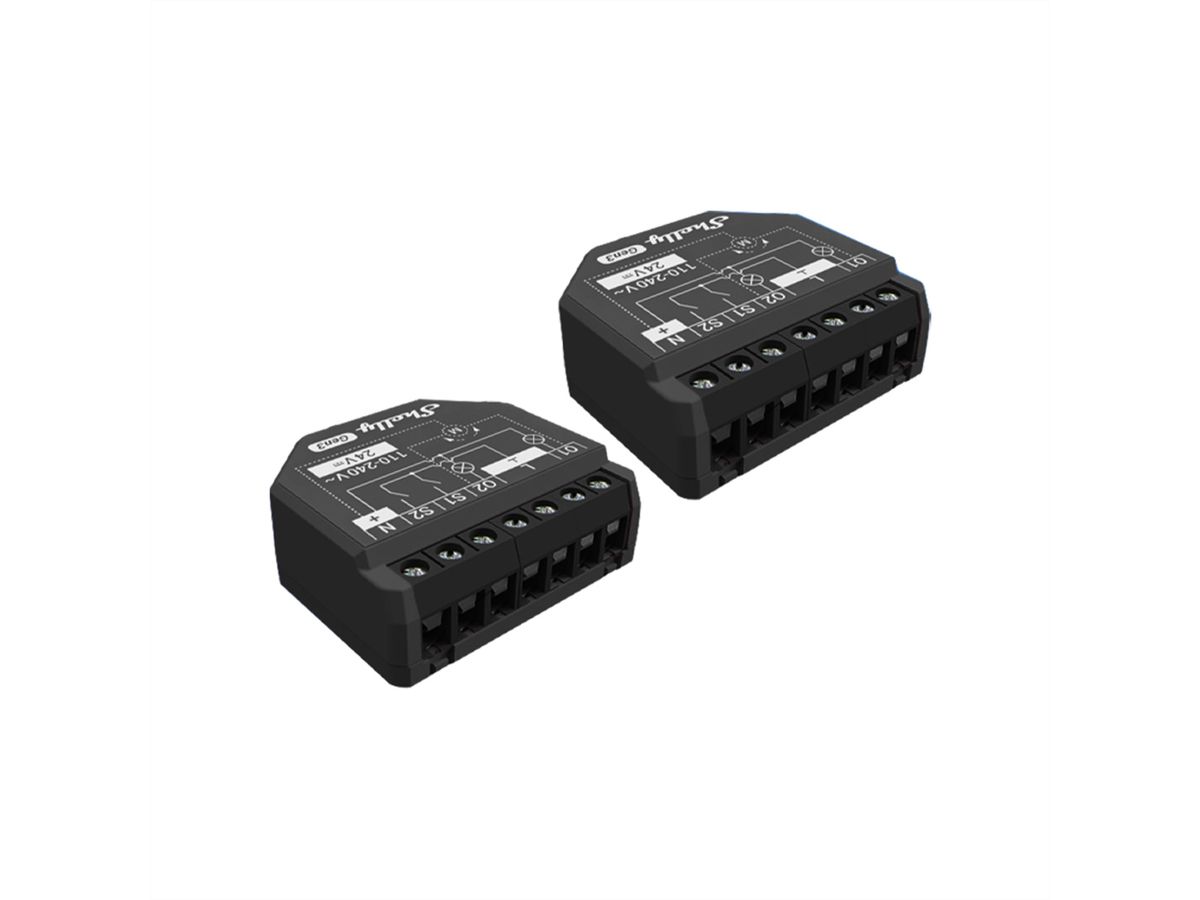 Shelly Schaltaktor 2PM Gen3, (Dual Pack)