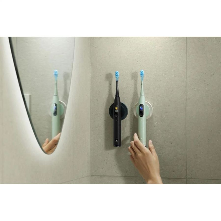 Oclean X Ultra 20 Set Schallzahnbürste grün, 84’000 Bewegungen/min, Smart Touchscreen, 40 Tage Akku