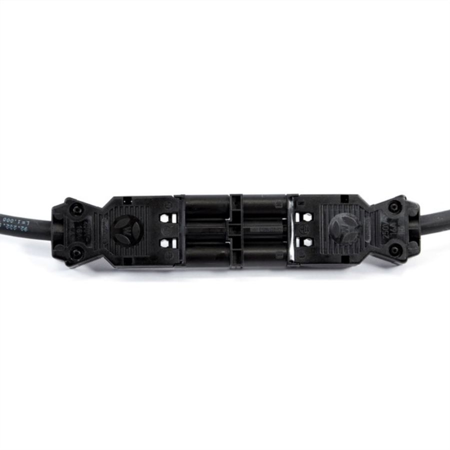 BACHMANN Connecteur intermédiaire GST18/GST18 , noir