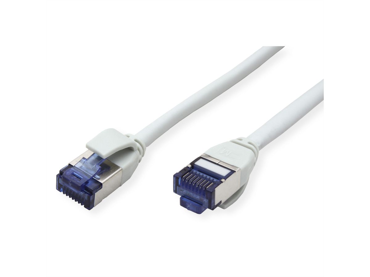 ROLINE Patchkabel Cat.6A (Class EA) S/FTP (PiMF), LSOH, PoE, grau, 5 m