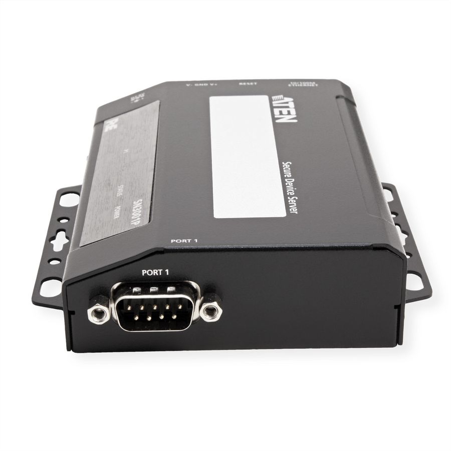 ATEN SN3001P Serveur de périphériques sécurisés RS-232 à 1 port avec PoE