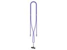 Câble de recharge et de synchronisation Aqiila Lanyard CC4, 60 W, type C vers type C, violet