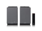 Lenco Haut-parleur actif, 2x40W, noir,, BT, opt.In, USB, AUX, SUB-Out, IR-FB.