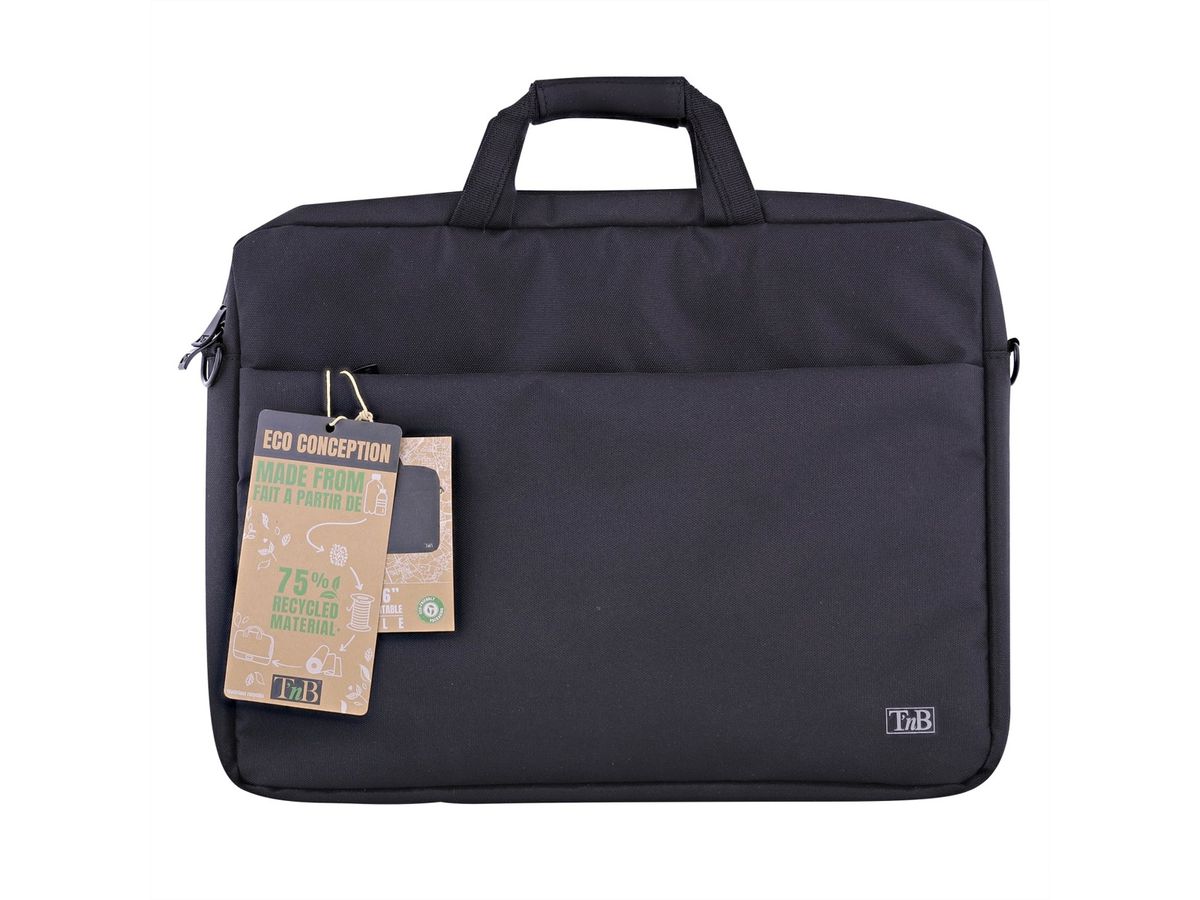 T'nB Laptoptasche Marseille 15,6", schwarz