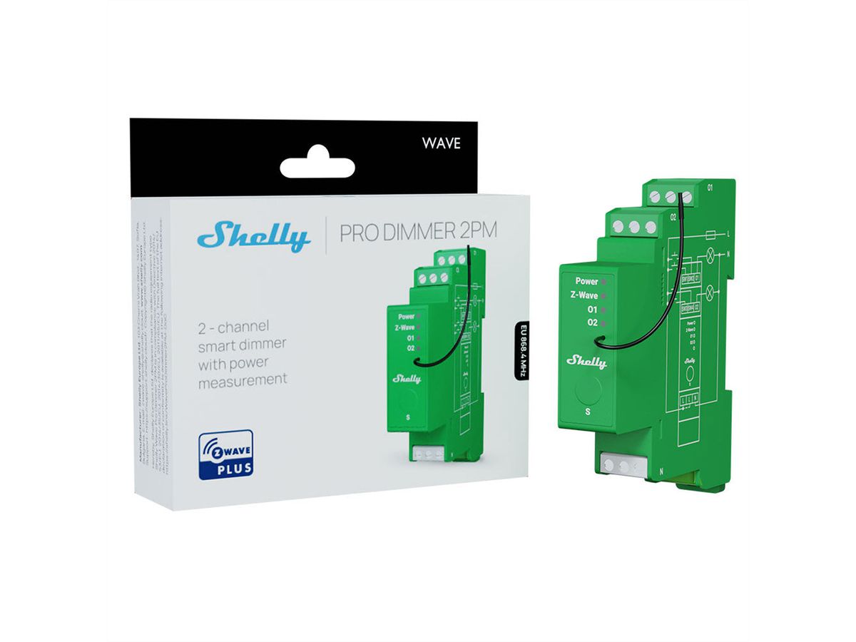 Shelly Controller Plus RGBW PM