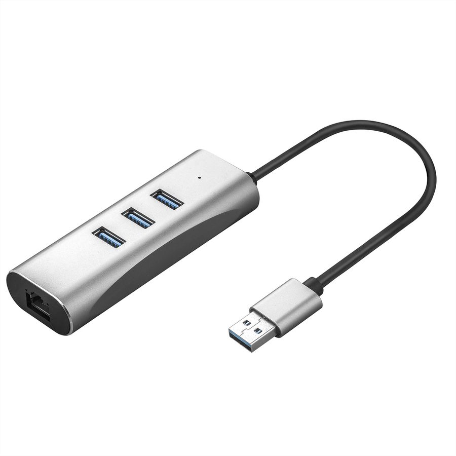 VALUE Convertisseur USB-A - Gigabit Ethernet +Hub
