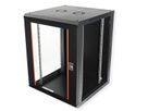 ROLINE 19-Zoll Wandgehäuse Basic Plus 15HE, 600x600 BxT schwarz