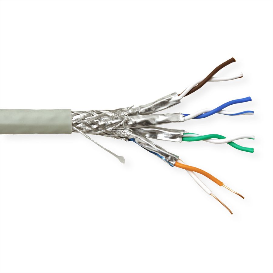 VALUE S/FTP Kabel, Cat.6A (Class EA), Massivdraht, Eca, 300 m