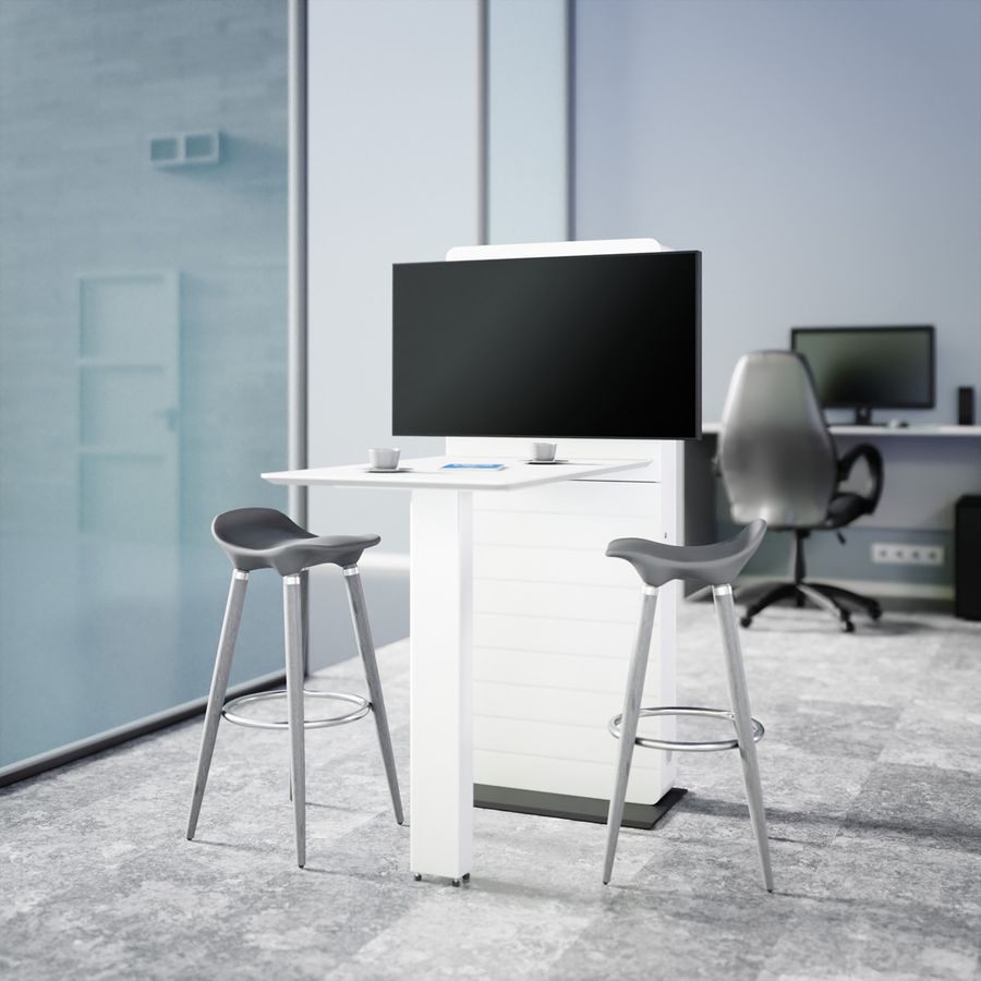 Hagor Panneau média CON-Line FS Table, table haute incluse, 32 - 55".