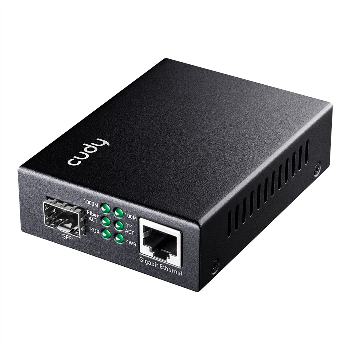 CUDY MC220 Convertisseur de média 10/100/1000 M