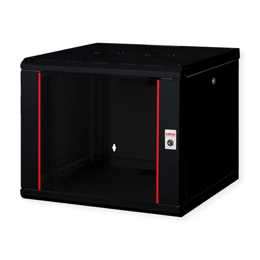 ROLINE 19" Boîtier mural Pro 9U, 600x600 LxP noir