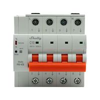 Shelly Leistungsschutzschalter 4CB C40, grau