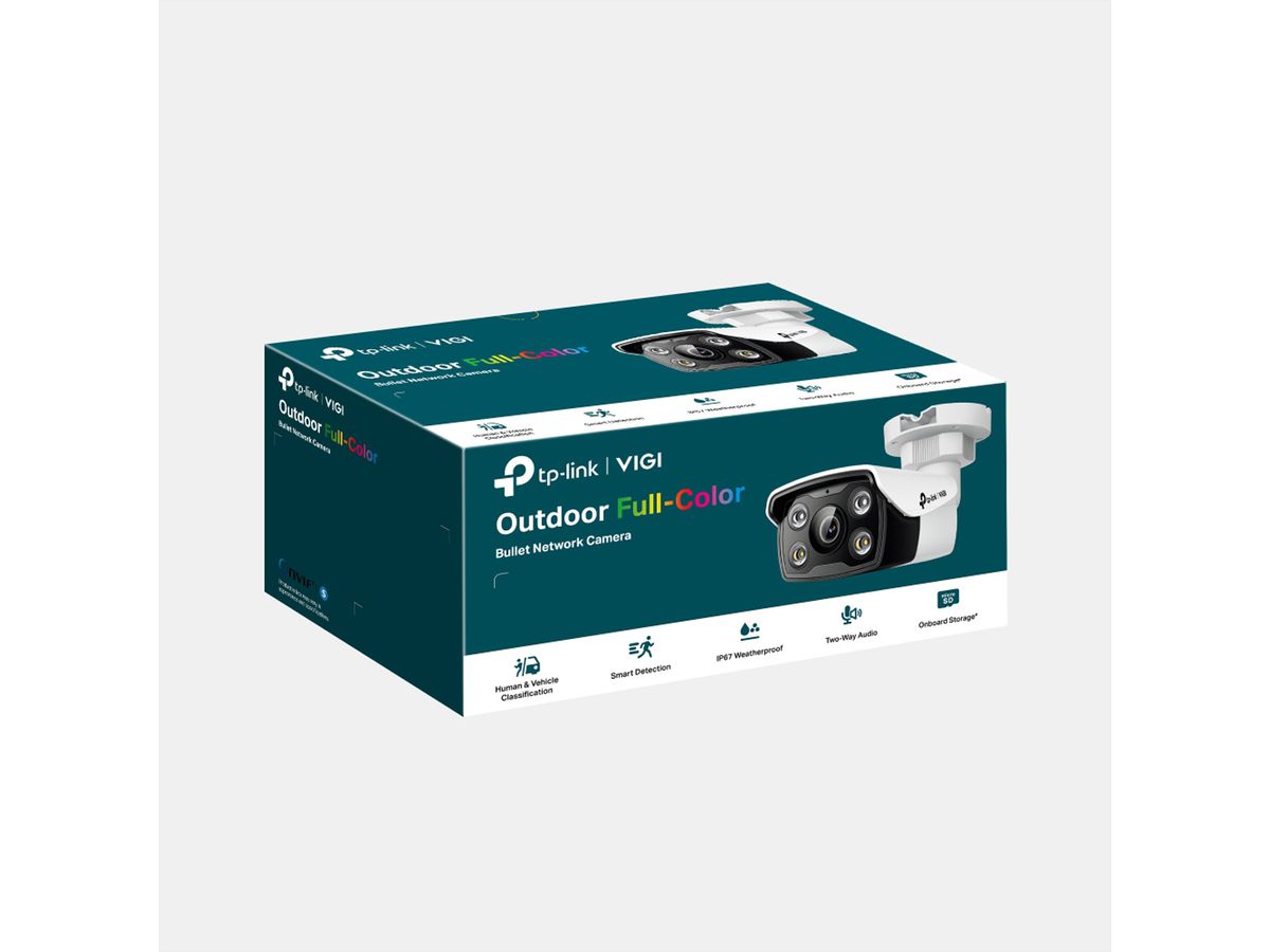 TP-Link VIGI C340(4mm) Bullet-Caméra 4 MP, 80°, IR-LED 30m