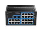 TRENDnet TI-G262 Switch Rail DIN Gigabit, industriel renforcé à 26 ports