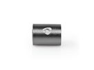 Nedis Toslink Adapter, Verbindungsadapter, BU/BU, grau