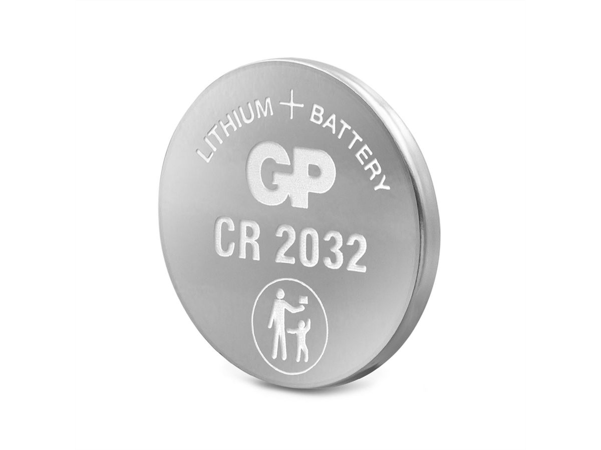 GP Batteries Lithium CR2032 5x 3V Knopfzelle