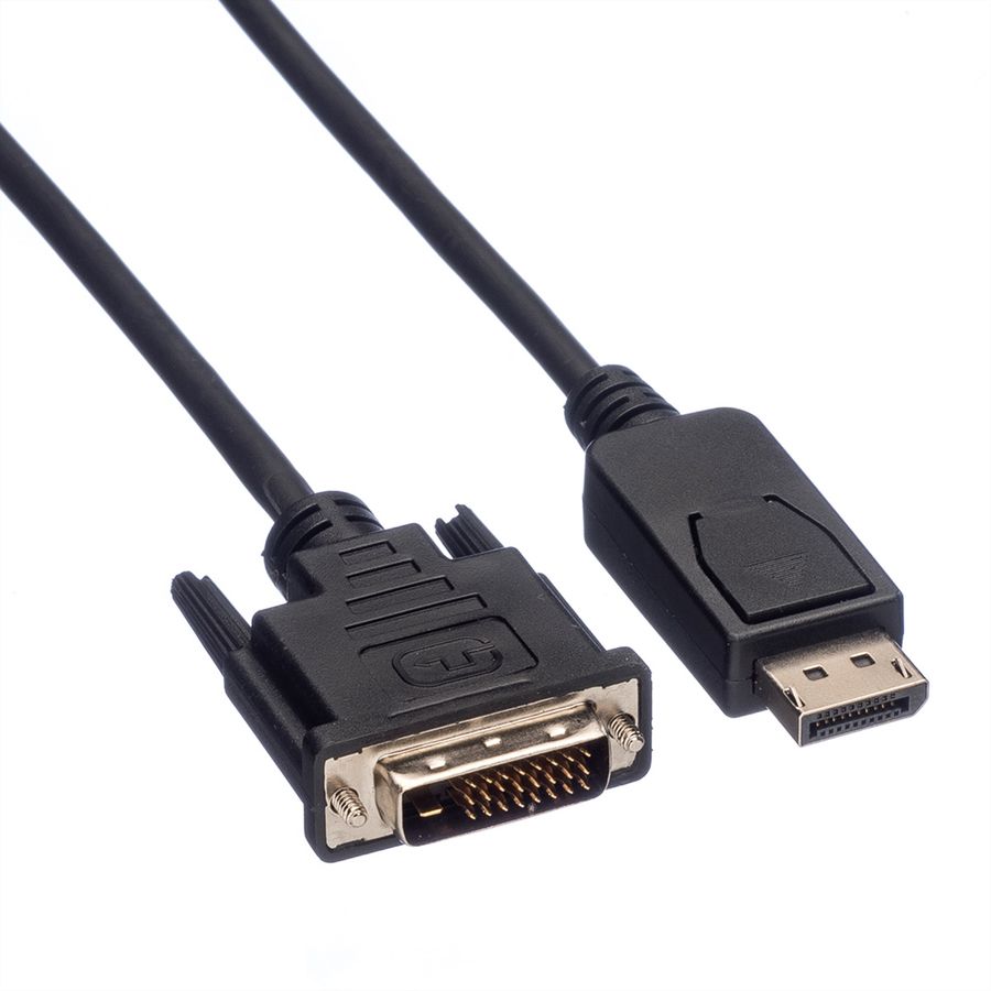 VALUE Câble DisplayPort DP M - DVI(24+1) M, LSOH, noir, 5 m