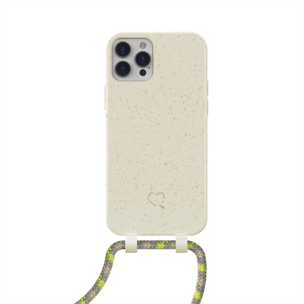 Lotta Power SoftCase Handy-Kette iPhone 12/12 Pro Beige/Sandstone,organic