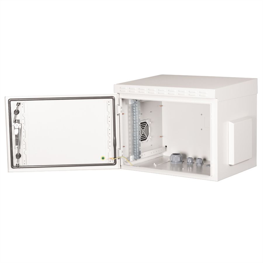 ROLINE 19-Zoll Wandgehäuse Pro 7 HE, 600x450 BxT IP55 outdoor grau