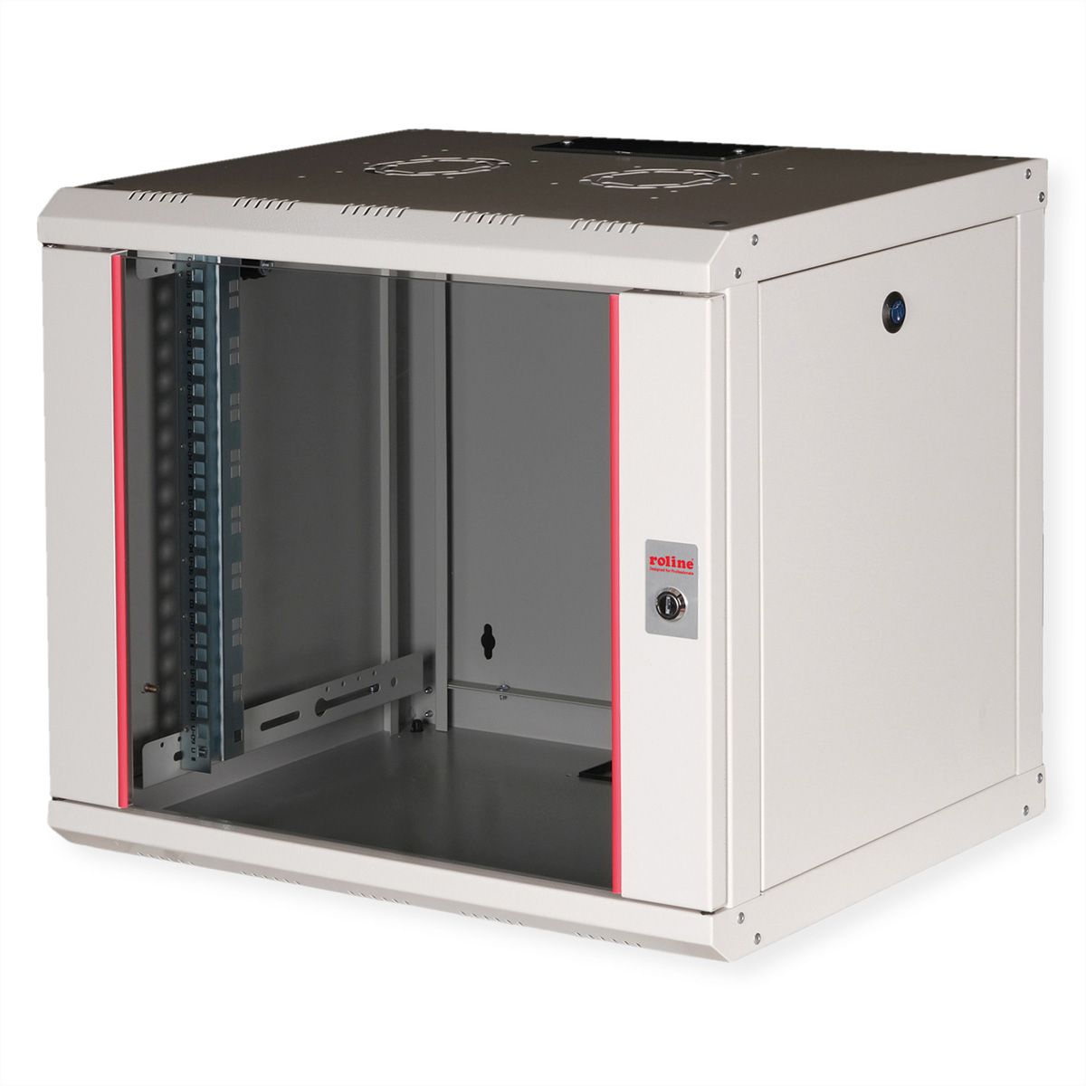 ROLINE 19" Boîtier mural Pro 9U, 450x600 LxP gris