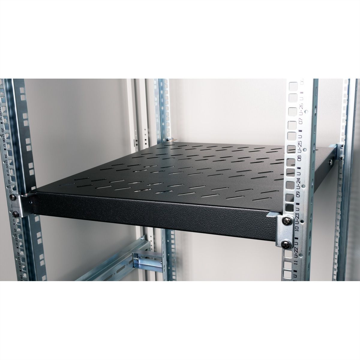 ROLINE 19-Zoll Fachboden 1 HE, 500 T 50 kg schwarz