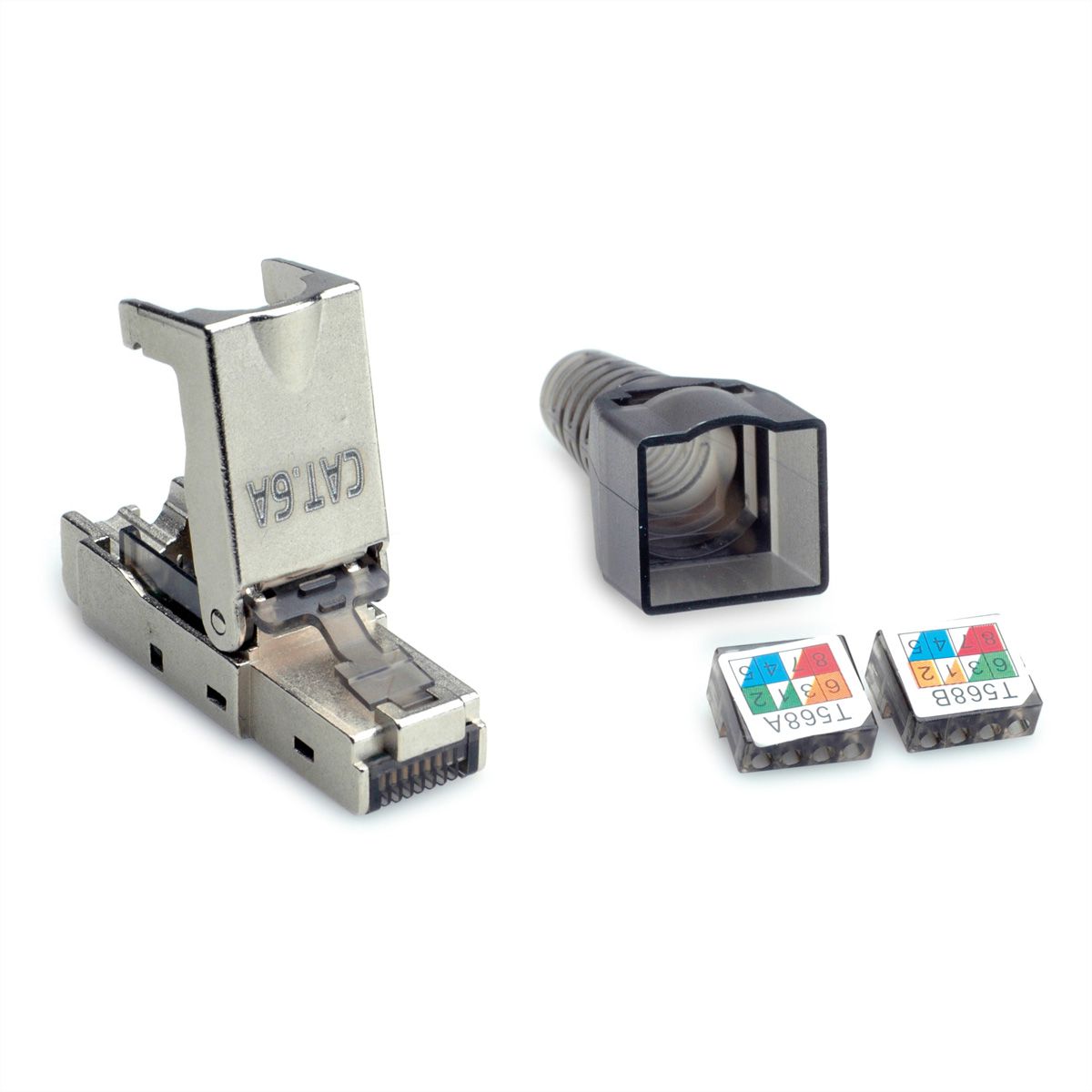 VALUE Connecteur RJ-45 à confectionner Cat.6A (Classe EA), STP