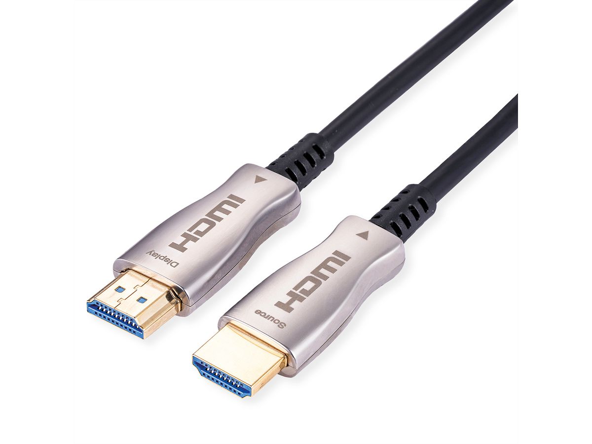 VALUE Câble Ultra HDMI actif optique 4K, 15 m