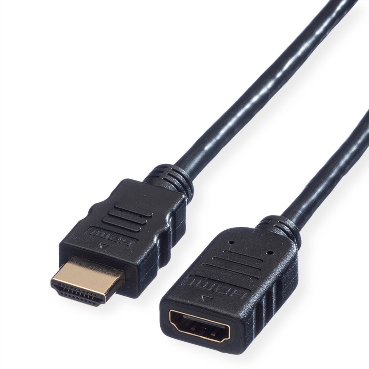 VALUE Câble HDMI High Speed avec Ethernet M/F, 1 m