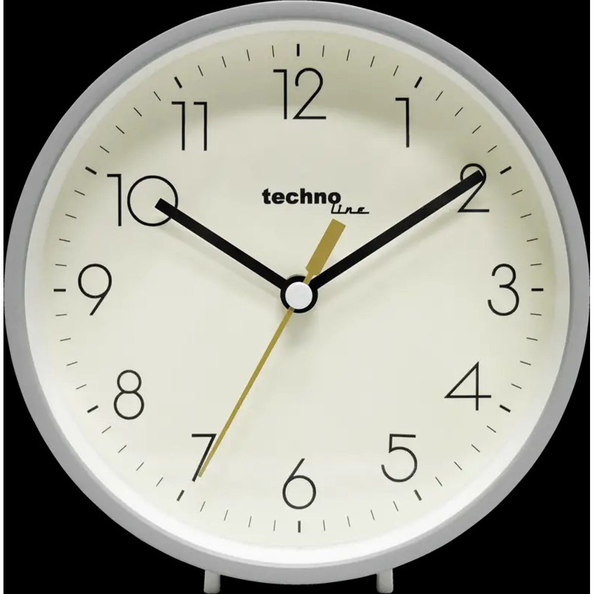 Réveil analogique Technoline modèle H gris