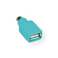 VALUE Adaptateur PS/2 - USB, vert