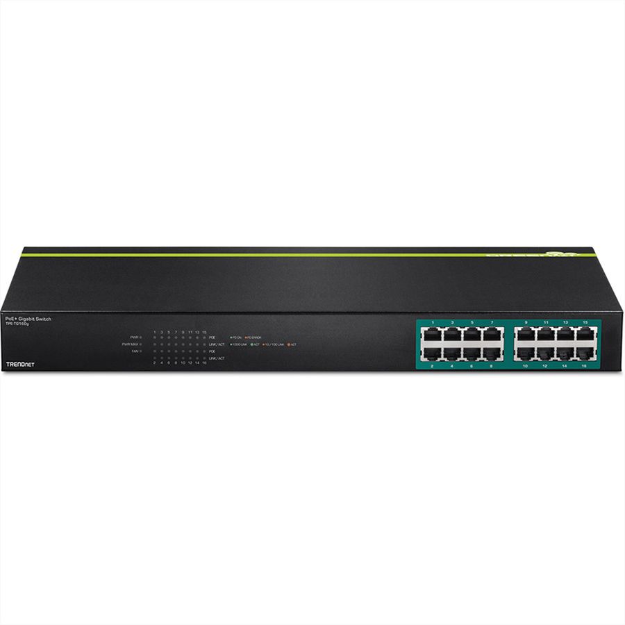 Trendnet TPE-TG160g Switch PoE+ Gigabit à 16 ports