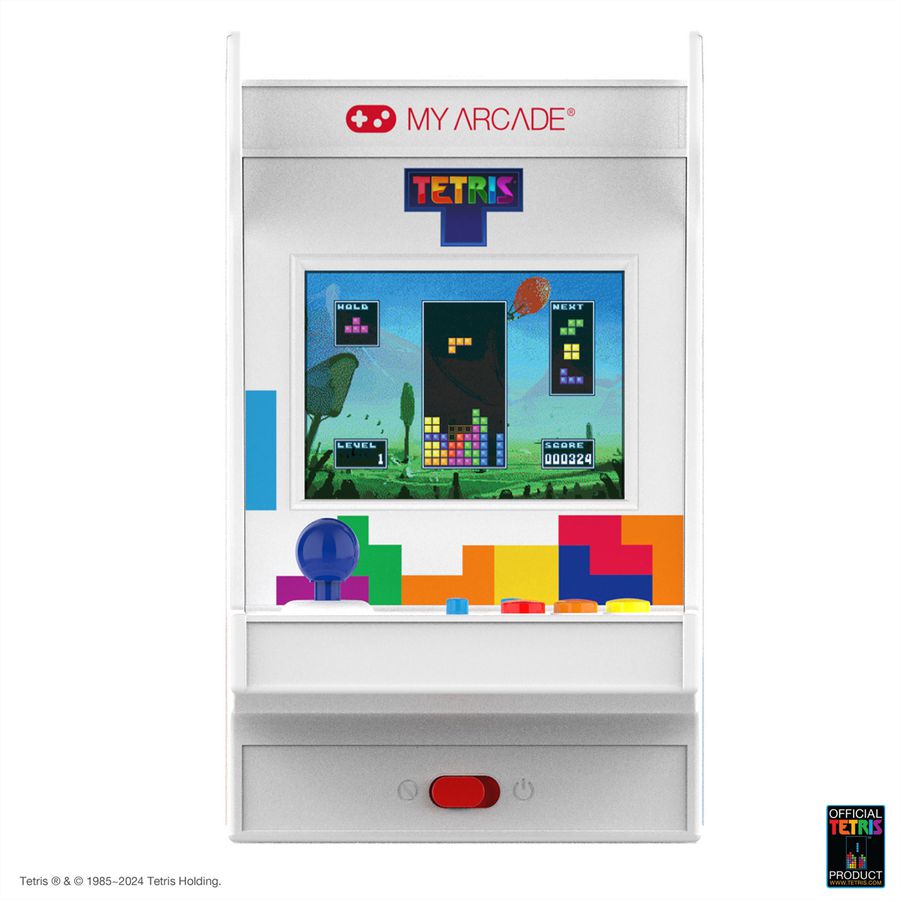My Arcade Tetris Nano Player Pro, Mini-Arcade, Tetris, 2.4" Display