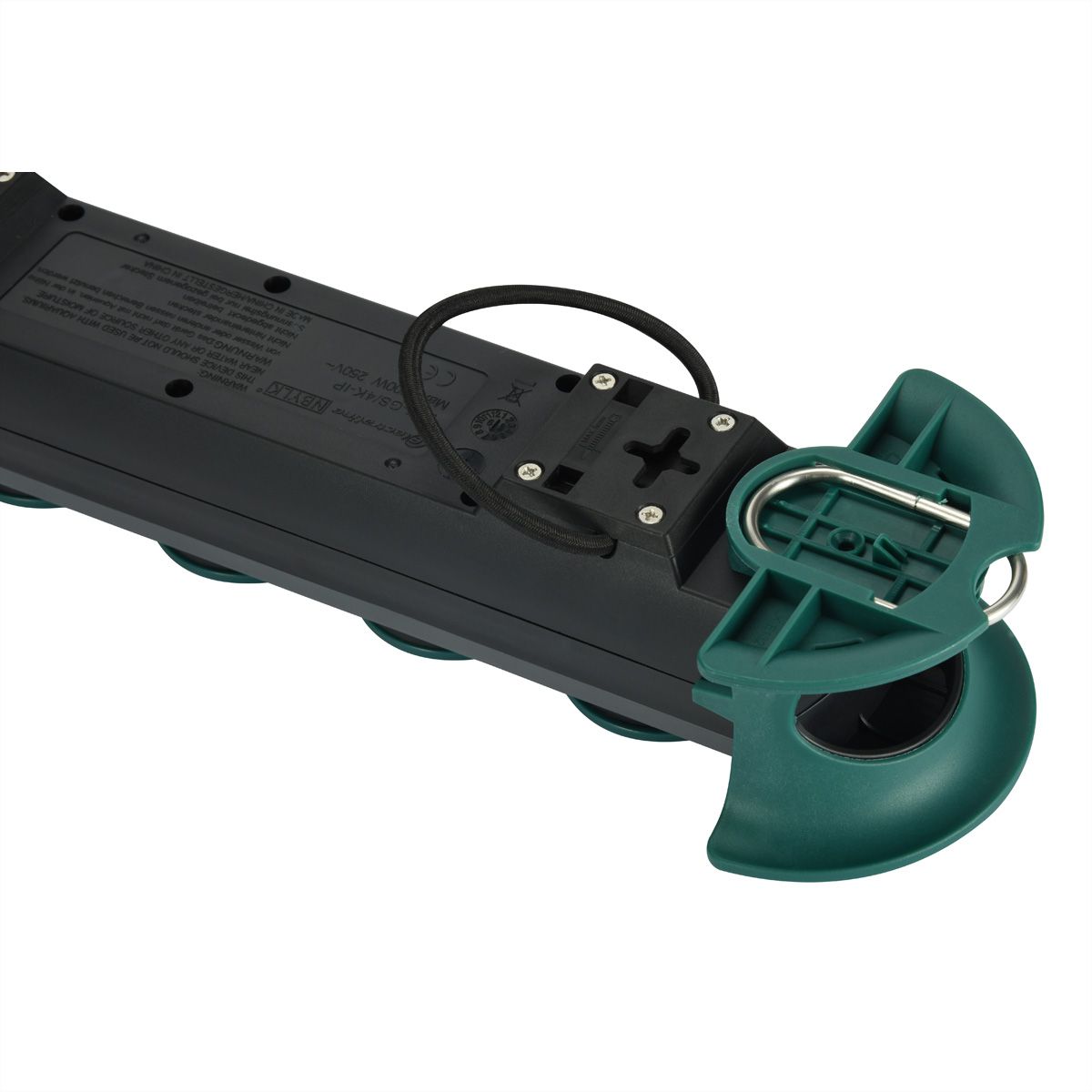 BACHMANN HOOK Outdoor 4x contact de protection, 16A/400V, 4 m