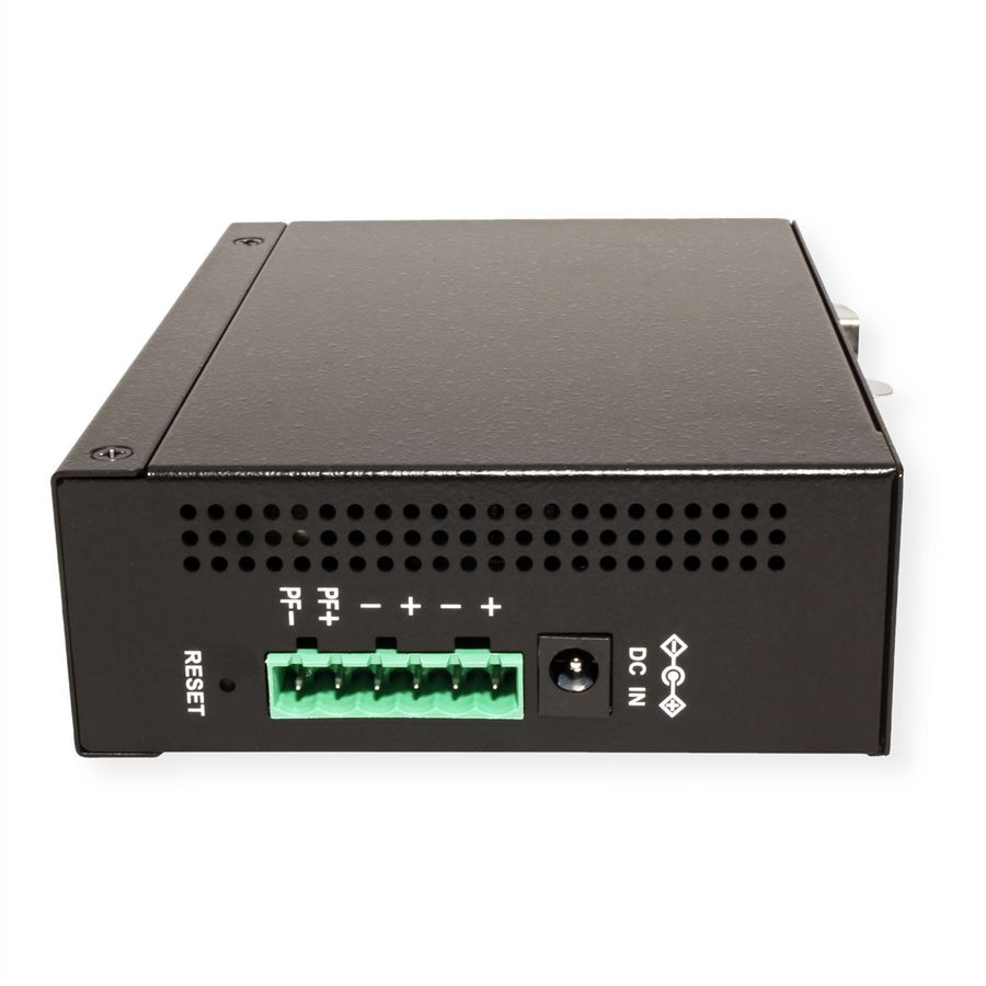 ROLINE Industrie Switch 7x RJ-45, 1x SC, unmanaged