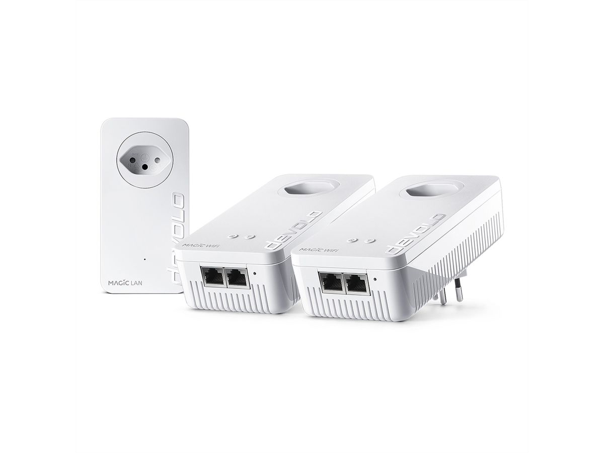 Devolo Powerline Magic 2 LAN, 2400 Mbit/s,1x RJ45, Simple