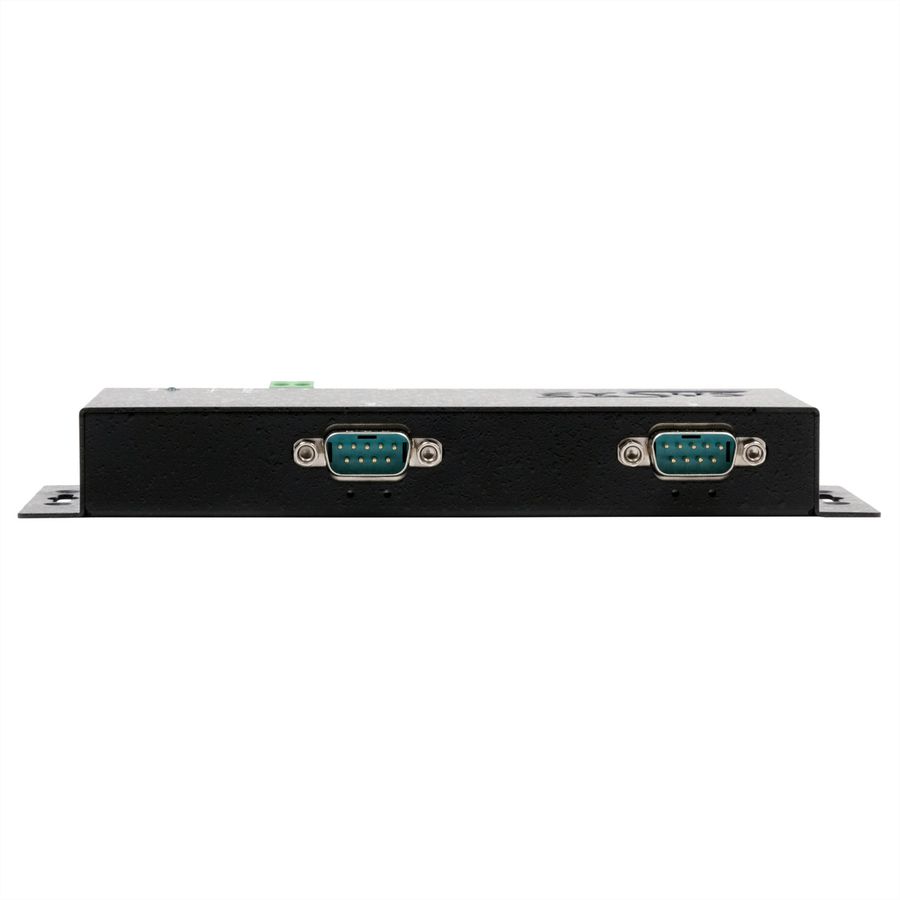 EXSYS EX-6112-2PoE Ethernet zu Seriell 2 x RS-232 mit 9 Pin Stecker